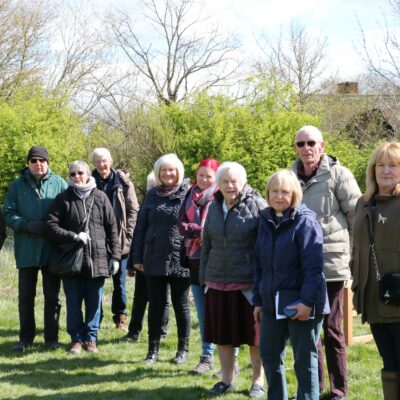 Volunteers at the Community Woodland